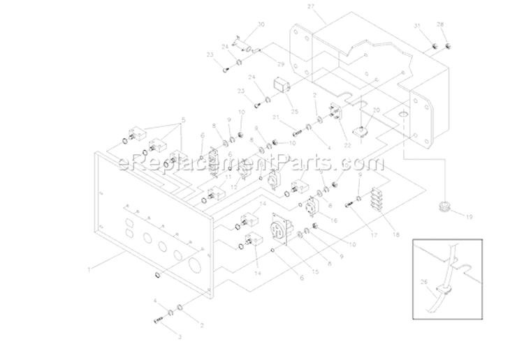 Page B Diagram and Parts List for 1339-0  Briggs and Stratton Generator